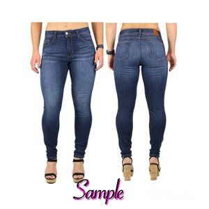 🆕Fran Denim Nicole High Rise Skinny Dark Wash Jeans 26🆕